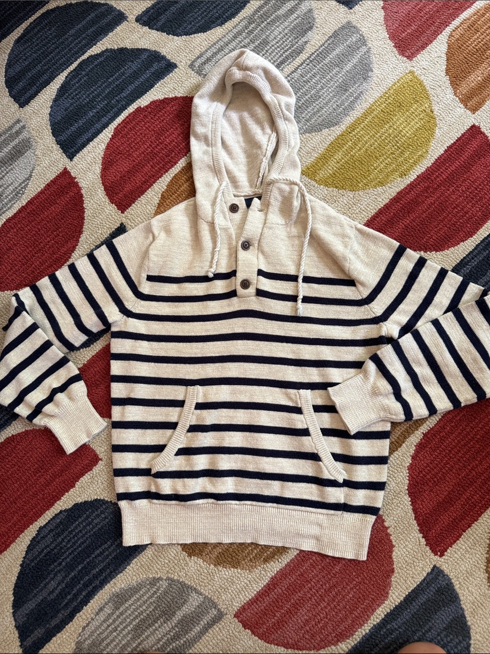 J.crew cotton hoodie, size medium